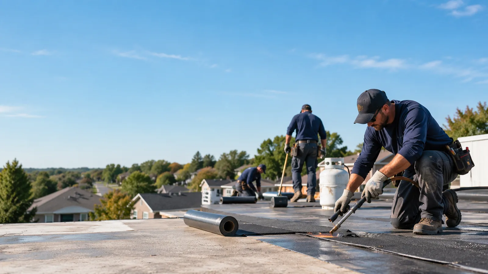 Flat Roof Leak Repair providers in Crescent, IA